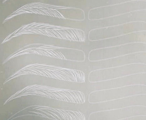 Printed Inkless Practice Pad Brows – Li Pigments Australia